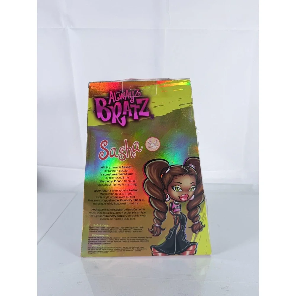 ALWAYS BRATZ SASHA Fashion Doll w Poster - MGA Entertainment -‎ 2023 - NEW!